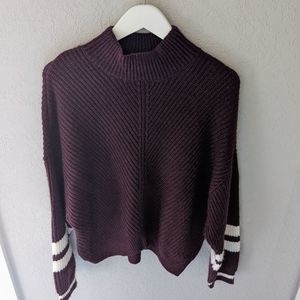 Express Semi-Cropped Casual Sweater